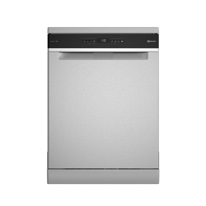 Bauknecht Freistehender Geschirrspüler mit 14 Maßgedecken, ActiveDry, MultiZone, Sensorprogramm – 41 dB, Edelstahl
