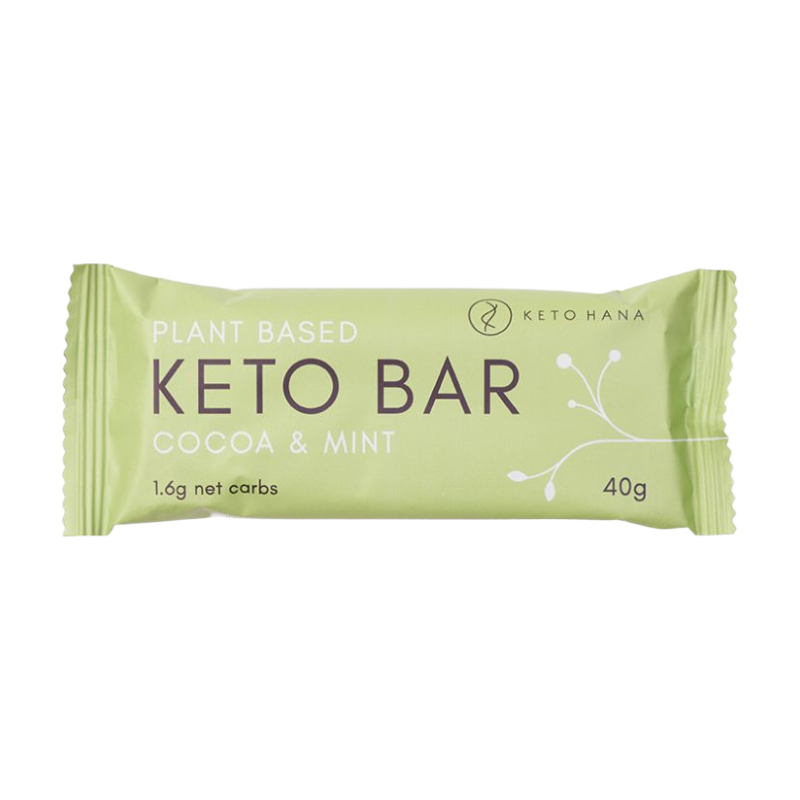 Keto Bar Cocoa and Mint Flavour - 40 g