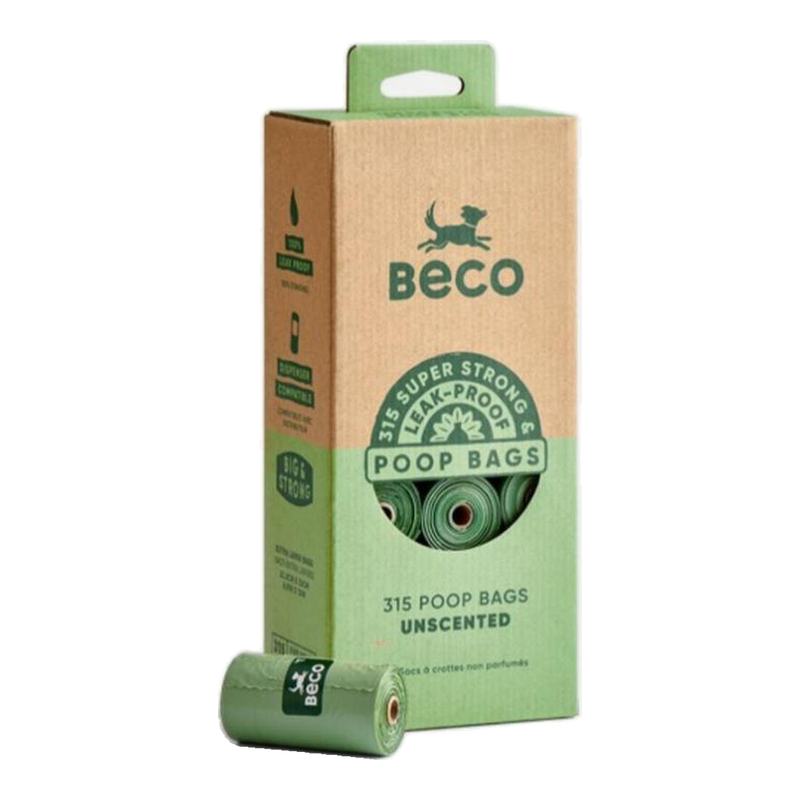 Beco Unscented Recycled Poop Bags X315 Pack
