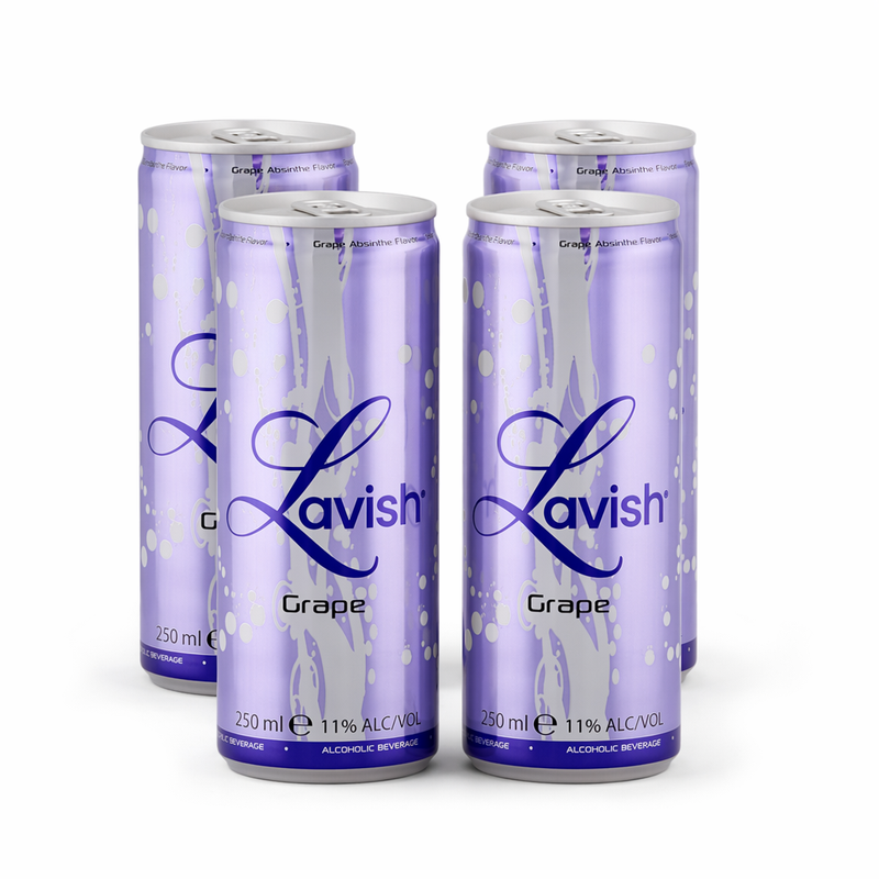 Lavish Grape Absinthe – 4 x 250 ml