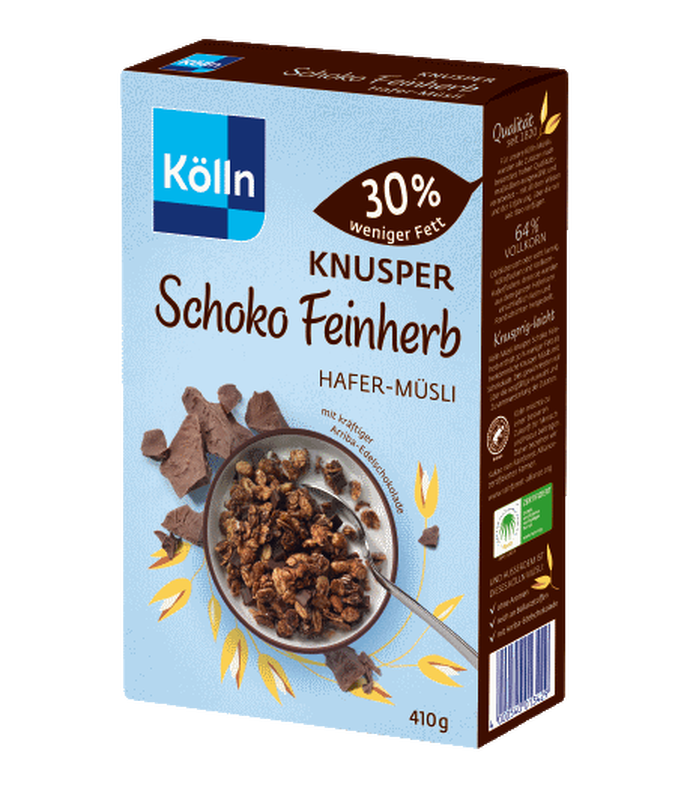 Kölln Knusper Schoko Zartbitter Hafermüsli 410 g