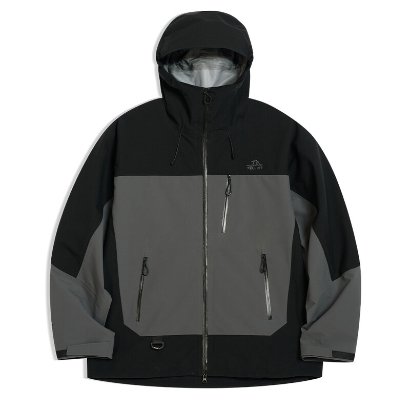 PELLIOT Hardshell-Jacke Schwarz M Unisex Camping-Reise Wasserdicht Langlebig