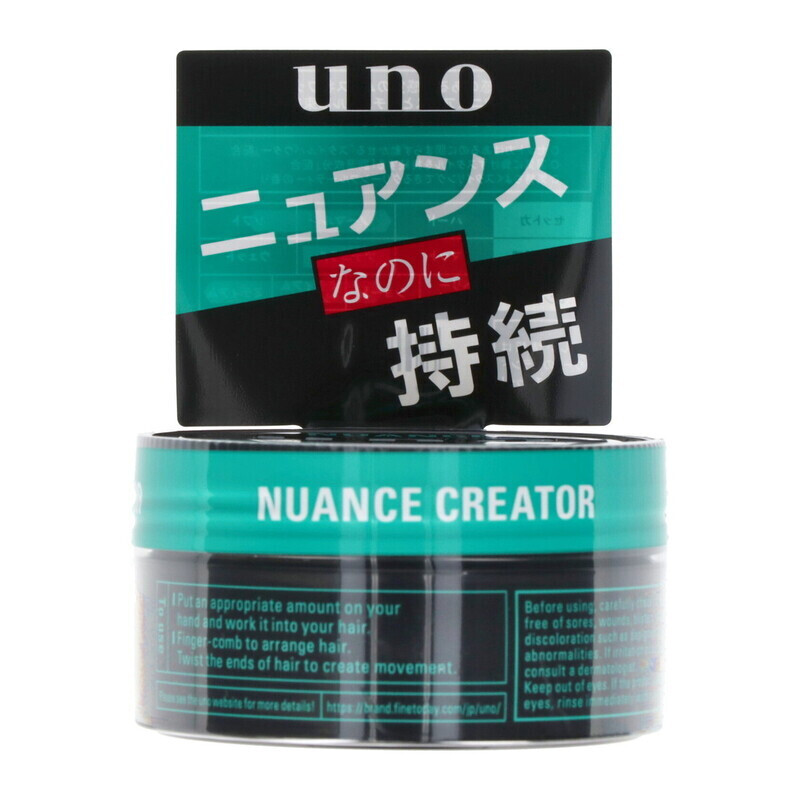 UNO Nuance Creator Haarwachs – Leichtes, luftiges Mousse-Haarwachs für natürliche Textur und flexiblen Halt (80 g)