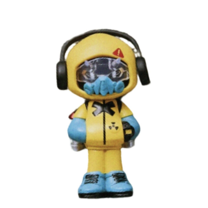 MR.BONE - Zeitreise-Serie Blind Box lizenziertes trendiges Schreibtisch-Ornament Geburtstagsgeschenk für Sammler Einzeldelivery