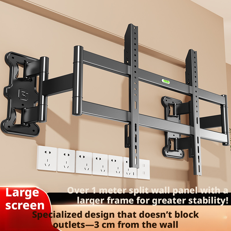 + TV Extension Mount + TV Telescopic Split Mount - 100 inch