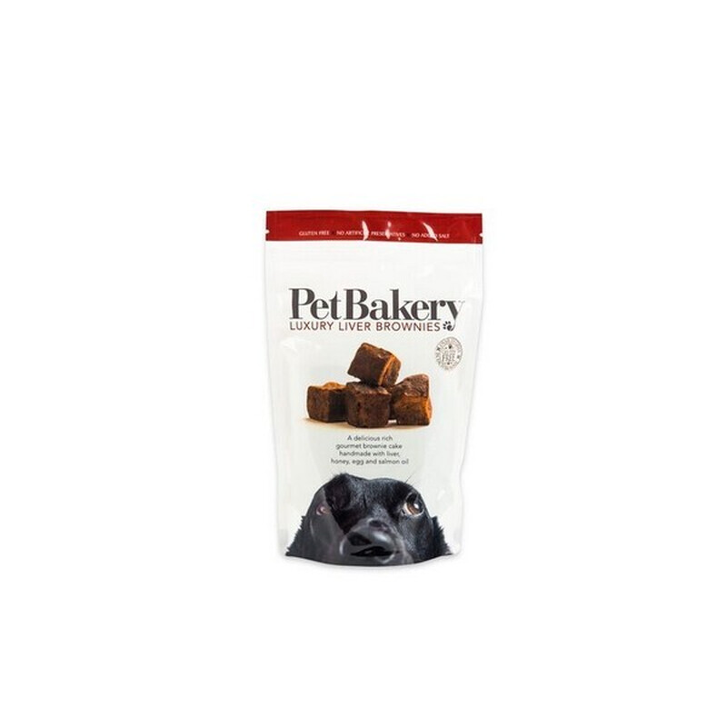 Luxury Liver Brownie Dog Treats 190g
