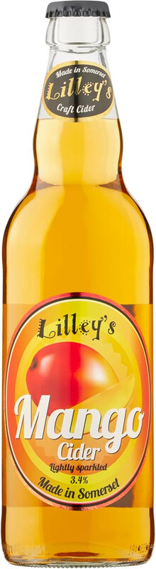 Mango Cider Lightly Sparkled 500ml (Abv 3.4%)