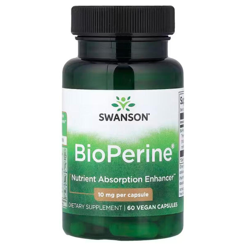 BioPerine 10 mg - 60 Capsules