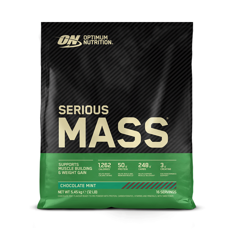 Optimum Nutrition Serious Mass Chocolade en Munt - 5450 g
