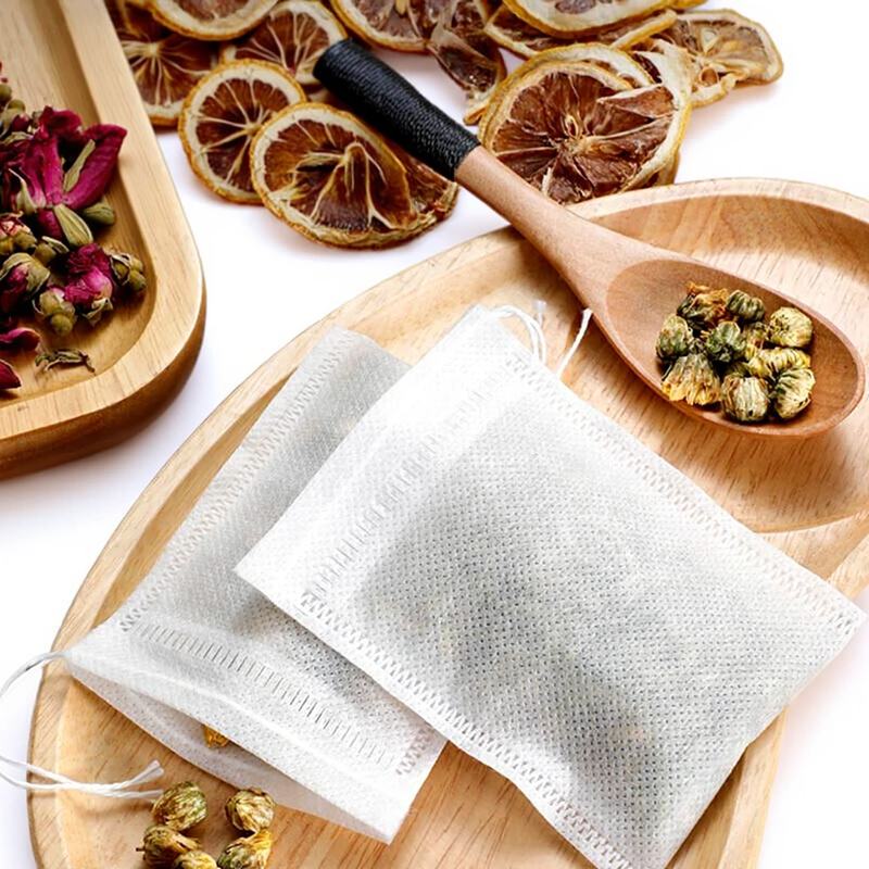 Nonwoven Filter Bag For Tea,Seasoning,Traditional,Chinese Medicine 8*10cm, 100pcs