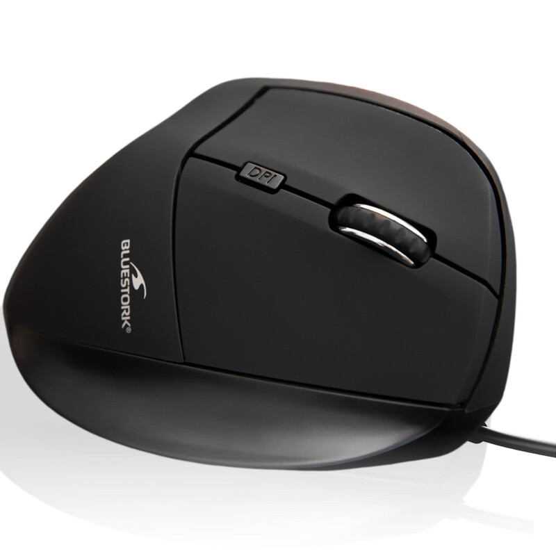 Souris Ergonomique Filaire Bluestork M-W-ERGO – 7600 DPI, 6 Boutons - vue 9