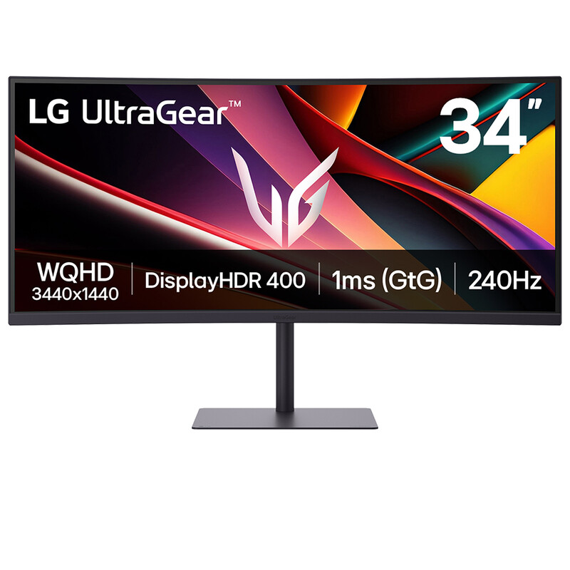 UltraGear 34G630A-B 34-inch VA QHD 240Hz Gaming Monitor