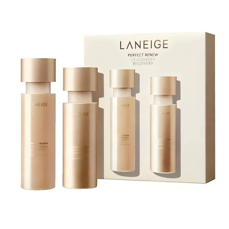 Laneige Verstevigend&Verfijnend 3X Herstel Skincare Set (Verfijnende Toner 150 ml + Hydraterende Emulsie 130 ml)