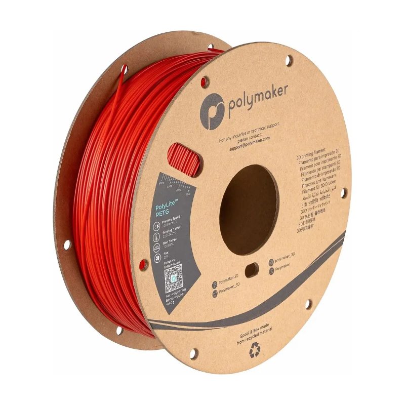 polymaker PolyLite PETG Rot 1,75 mm 1000 g