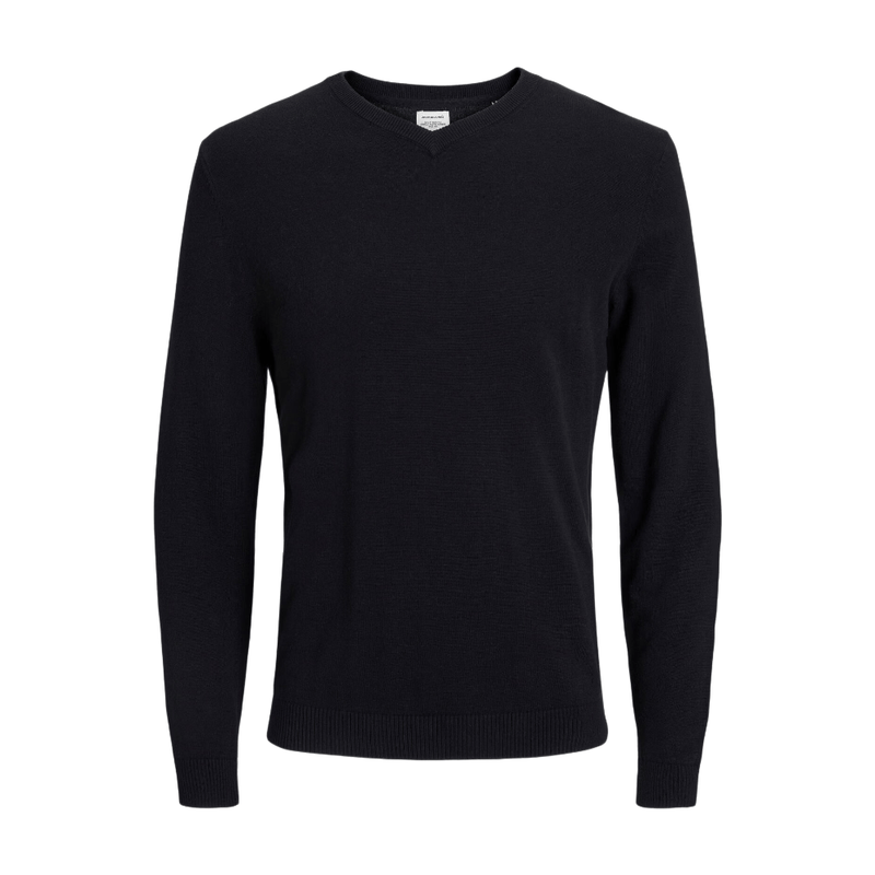 JACK&JONES Essentials JJEBASIC Gebreide V-hals Trui Regular Fit