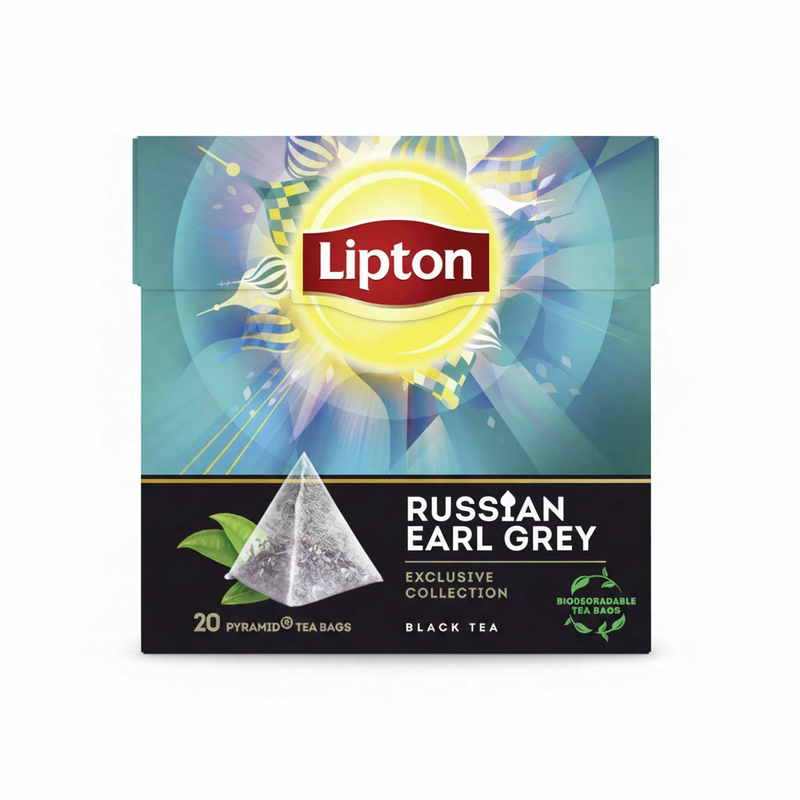 Lipton Russische Earl Grey Zwarte Thee - 20 pcs