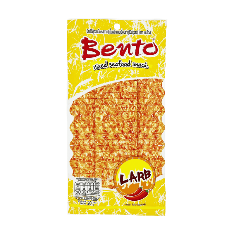 BENTO gemengde zeevruchtensnack met larb-smaak 20 g