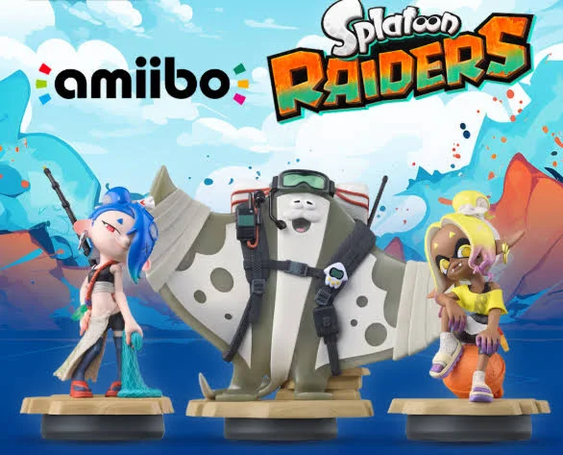 Pack amiibo collection Splatoon 3 : Pasquale Raimi et Angie SWITCH - vue 9