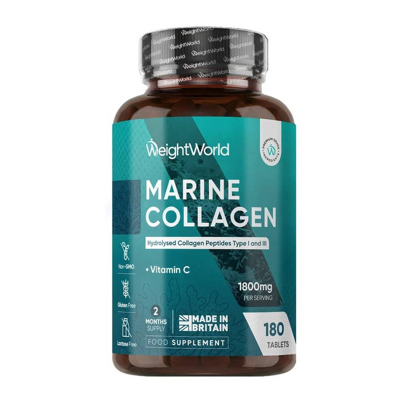 WeightWorld Collagène marin en comprimés - 180 comprimés
