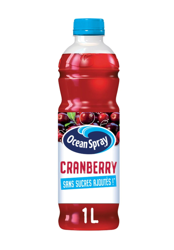 Boisson Cranberry Ocean Spray MO1200101017825 – 1L - vue 1