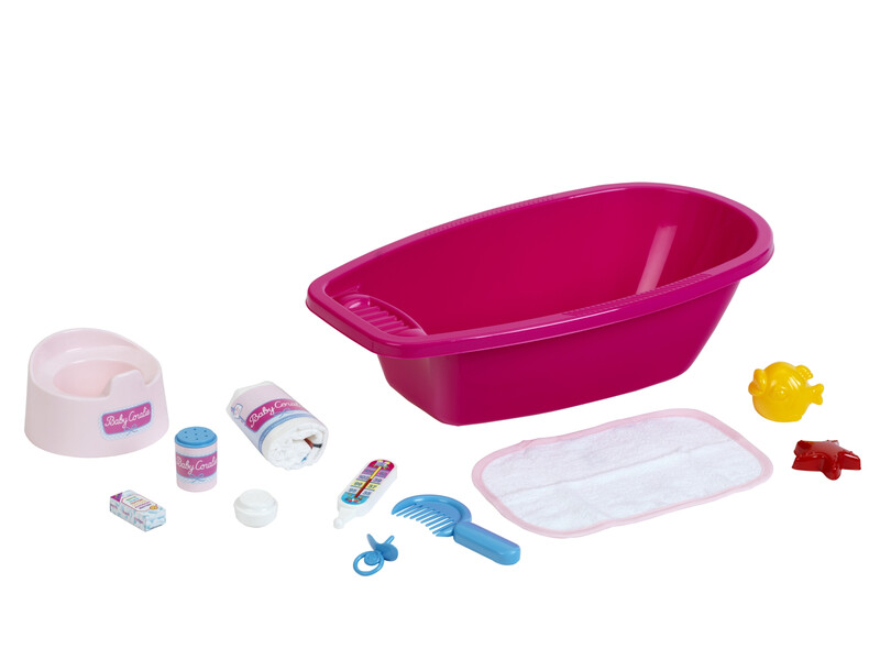 Baby Coralie -Baignoire, gm, avec accessoires