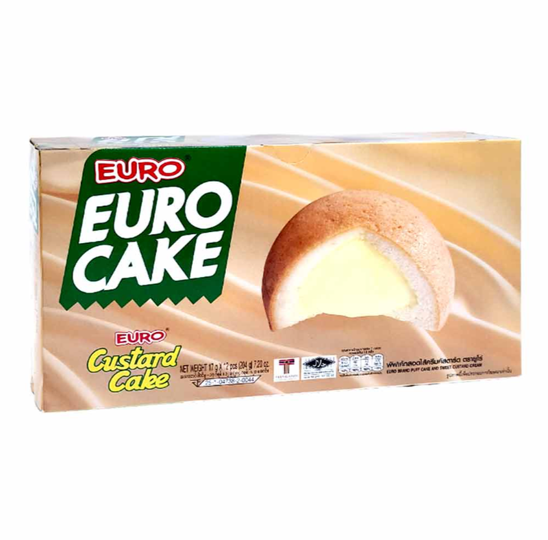 Euro Cake Gelber Weicher Kuchen (Bánh Trứng Thai Land) 204 g