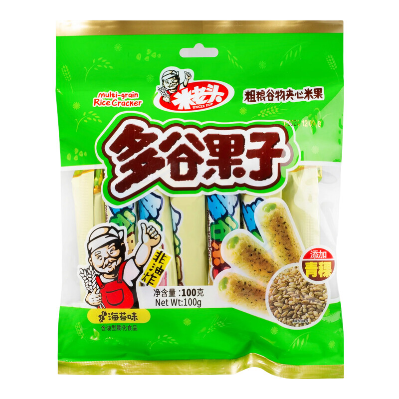 Mi Lao Tou Mehrkorn-Fruchtgummi (Algen-Geschmack) 100 g