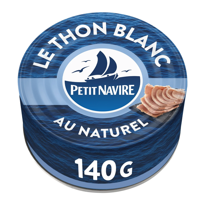 Thon Au Naturel Petit Navire La Boite De 140 G Net Égoutté