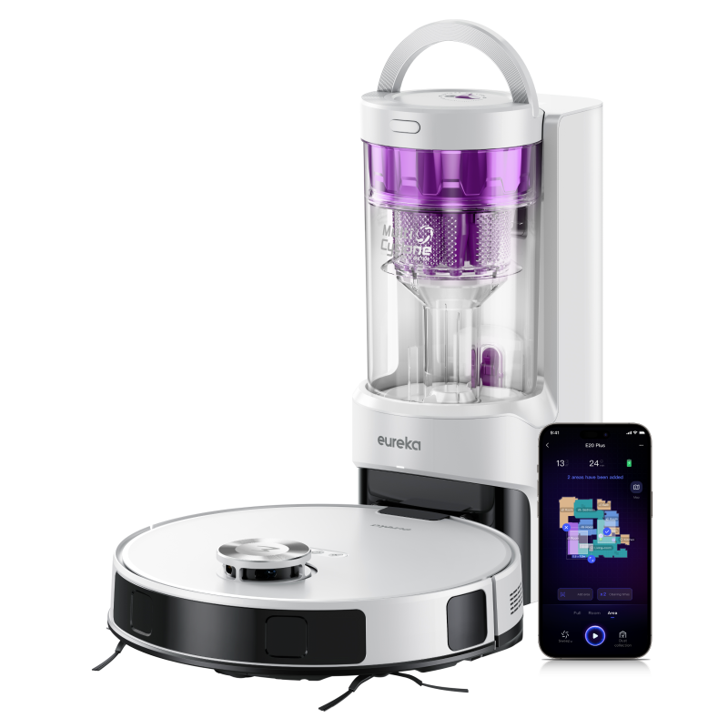 Aspirateur Robot EUREKA E20 Plus – 8000 Pa, Station Vidange Automatique - vue 8