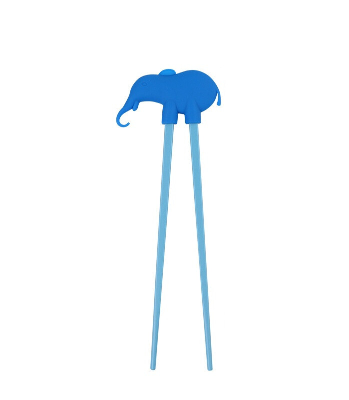 Training Animal Chopsticks for Kids - Blue Elephant