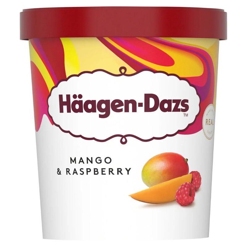 Haagen-Dazs Mango & Raspberry Ice Cream 460ml