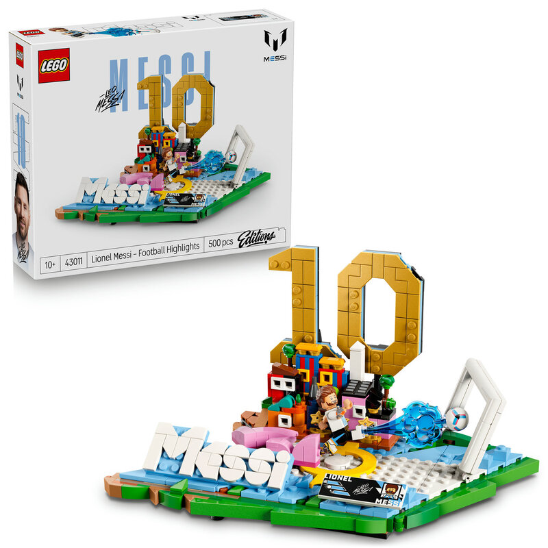 LEGO Editions Football 43011 Lionel Messi – Voetbalhoogtepunten
