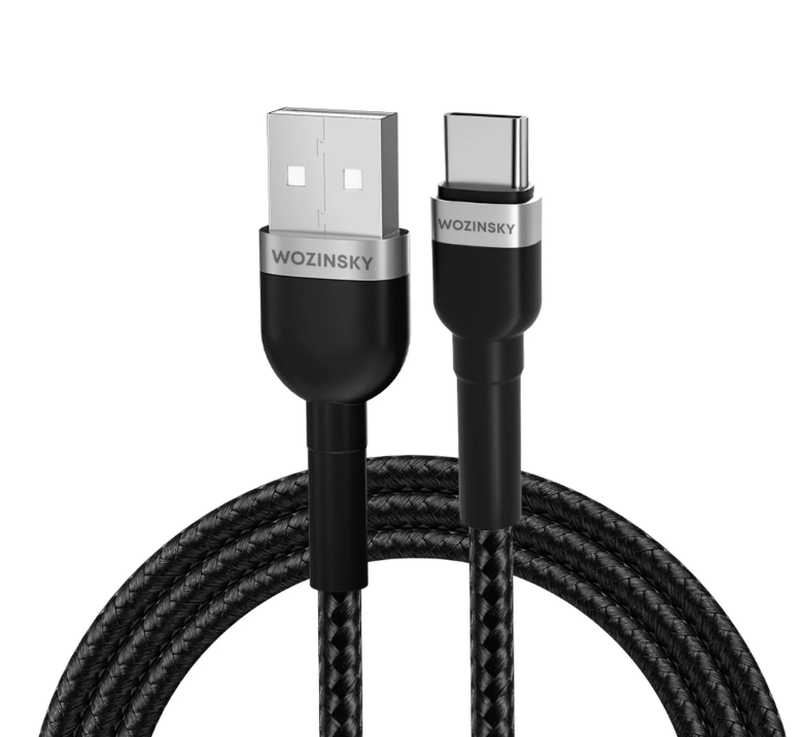 Wozinsky WNBAC1 Schwarz USB-A/USB-C Kabel 2,4A 1m