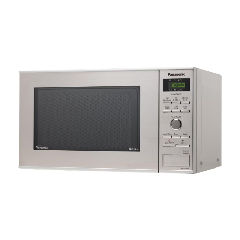 Panasonic NN-GD37HSGTG magnetron-combinatieoven - 32 liter inhoud - vlak ontwerp - grill en hetelucht - roestvrij staal