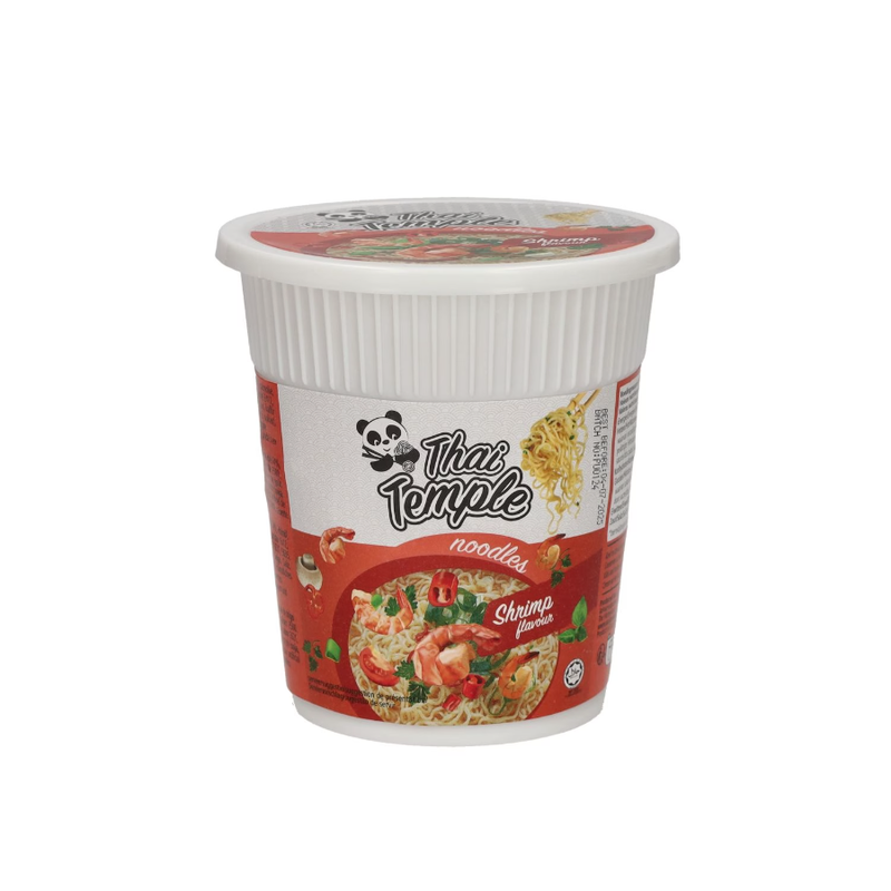 Thai Temple Panda Nudeln Garnelen-Geschmack Becher 60 g