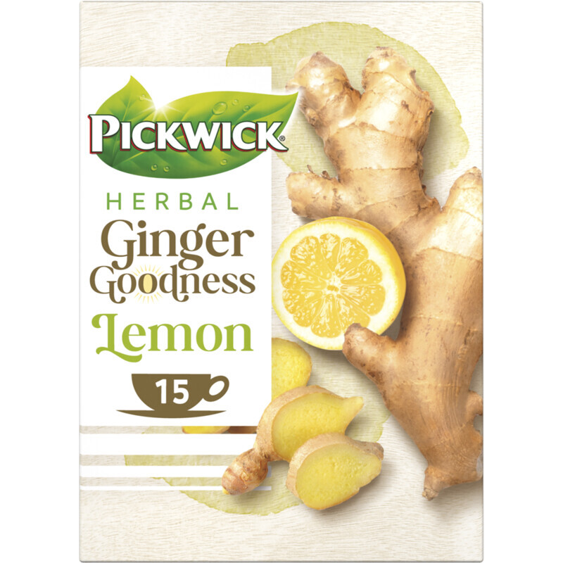 Pickwick Ginger Goodness Citroen Kruidenthee - 15 pcs