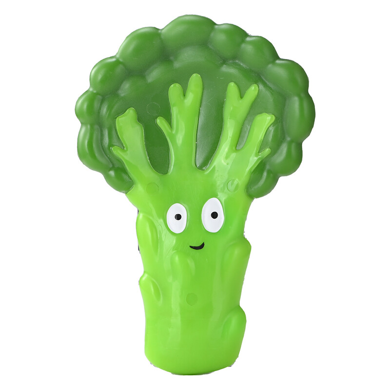 Blinkit Bijtvaste Nylon Broccoli Vorm Honden Kauwspeelgoed|Gooien en Vangen Interactie Stressverlichting|Huisdier Kauwspeelgoed NL01057