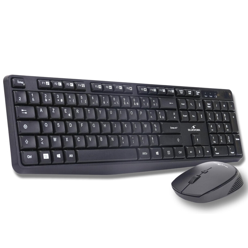 Pack Clavier/Souris BLUESTORK PACK-WL-OFF-V2/FR – Sans Fil, 12 Raccourcis - vue 9