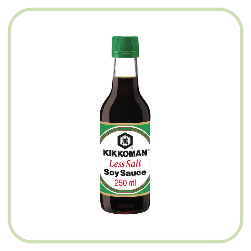 KIKKOMAN Less Salt Soy Sauce 250ml