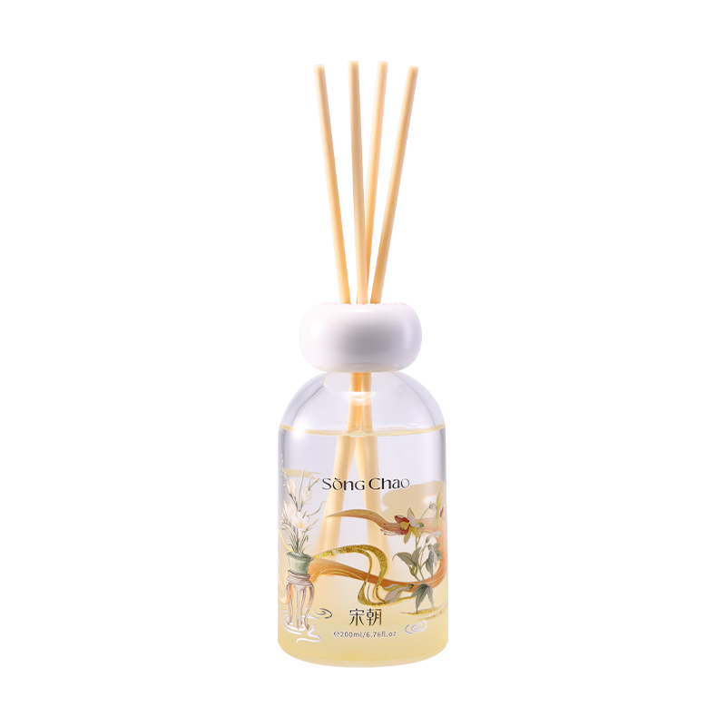 Painterly Serie Stokjesdiffuser-Pear Orchard Rain 7,3*7,3*25,6 cm 96