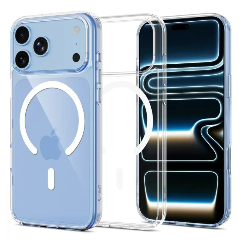 Tech-Protect FlexAir Hybrid MagSafe hoesje voor iPhone 17 Pro Max / 18 Pro Max - Transparant