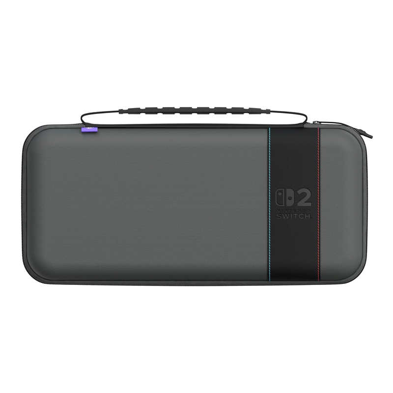 Turtle Beach Étui de Voyage Playtrek pour Switch et Switch 2 - Licence Officielle Nintendo - Charcoal Black