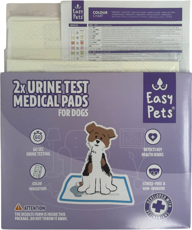 EasyPets Urin-Testpads, 2 Stück