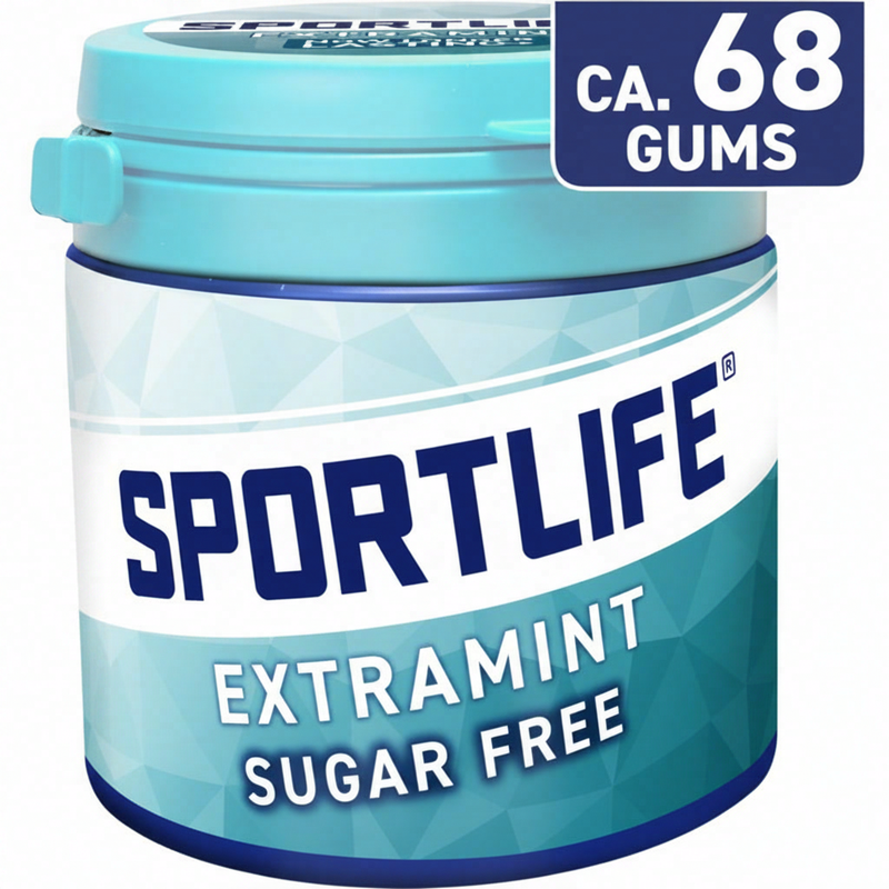 Sportlife Extramint Suikervrije Kauwgom - 102 g