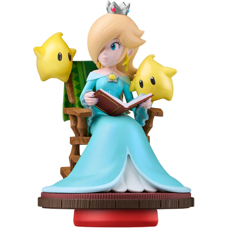 Nintendo Amiibo Figur Rosalina & Luma, Super Mario Serie, NFC Sammelfigur, Interaktives Gaming-Zubehör kompatibel mit Nintendo Switch, Switch 2, Wii U & 3DS