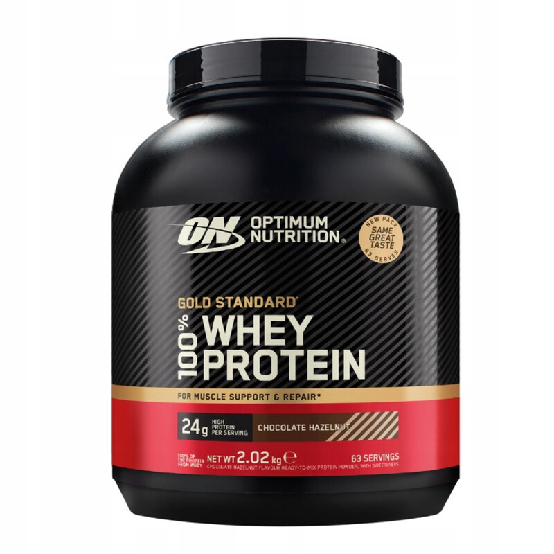 Optimum Nutrition Gold Standard 100% Whey - 2000 g - Schokolade-Haselnuss