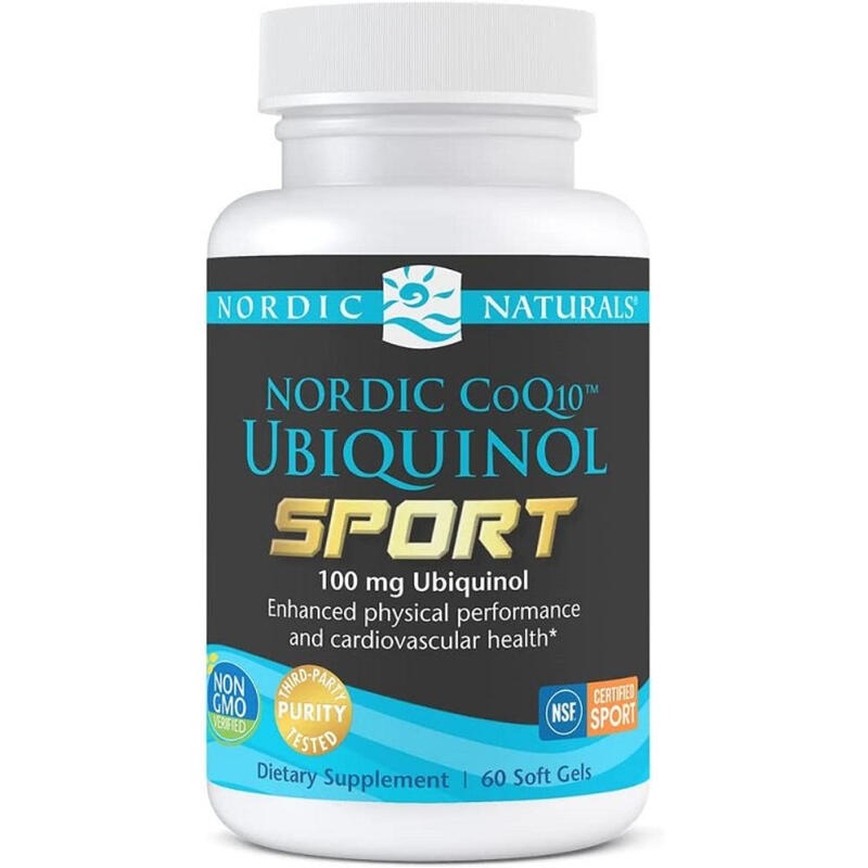 Ubiquinol CoQ10 Sport Heart Energy 100 mg - 60 Softgels