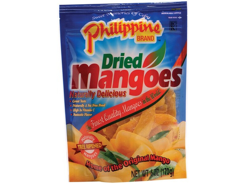 Süße Mango-Sticks, getrocknet PHIL.BR Beutel 170g