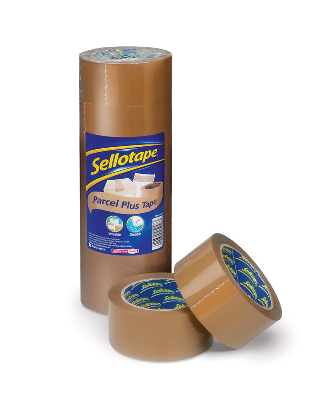 Packaging Tape 50x66m Brown, Pack of 6