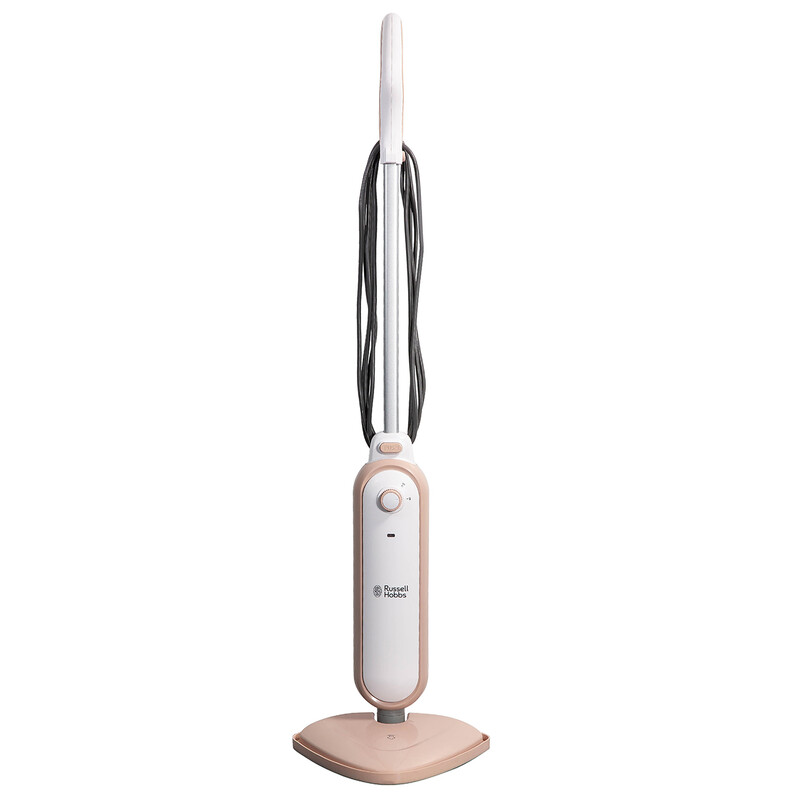 Russell Hobbs Steam & Clean Steam Mop - Blush Pink, 1400W, RHSM1001BP-G